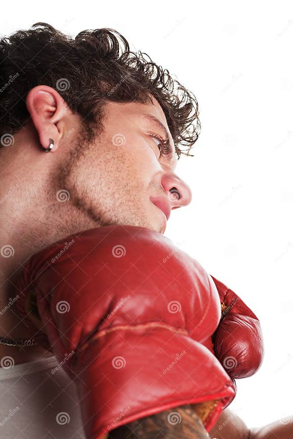 Boxing stock photo. Image of facer, courage, muffler 10433632