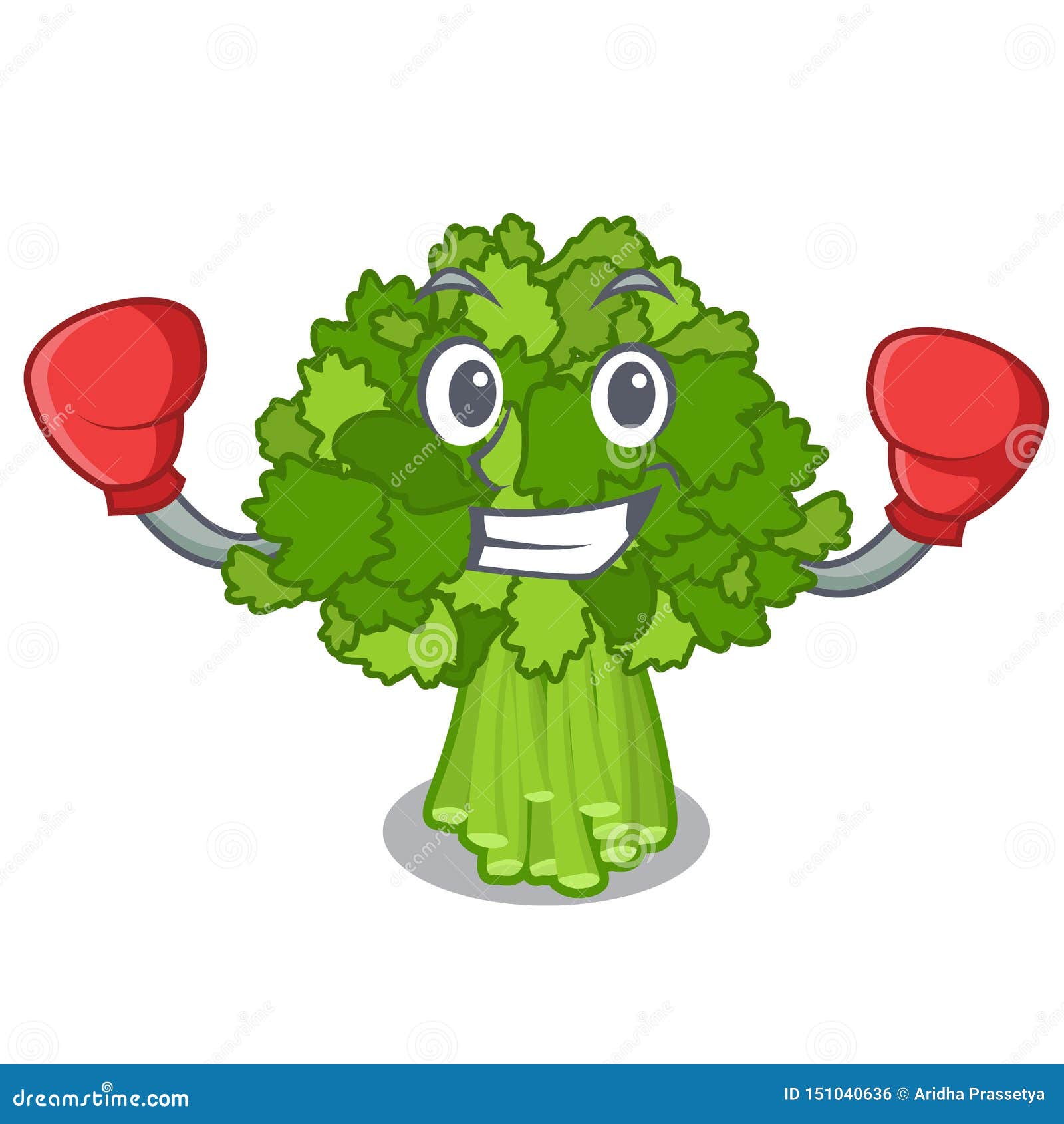 boxing brocoli rabe  in the character