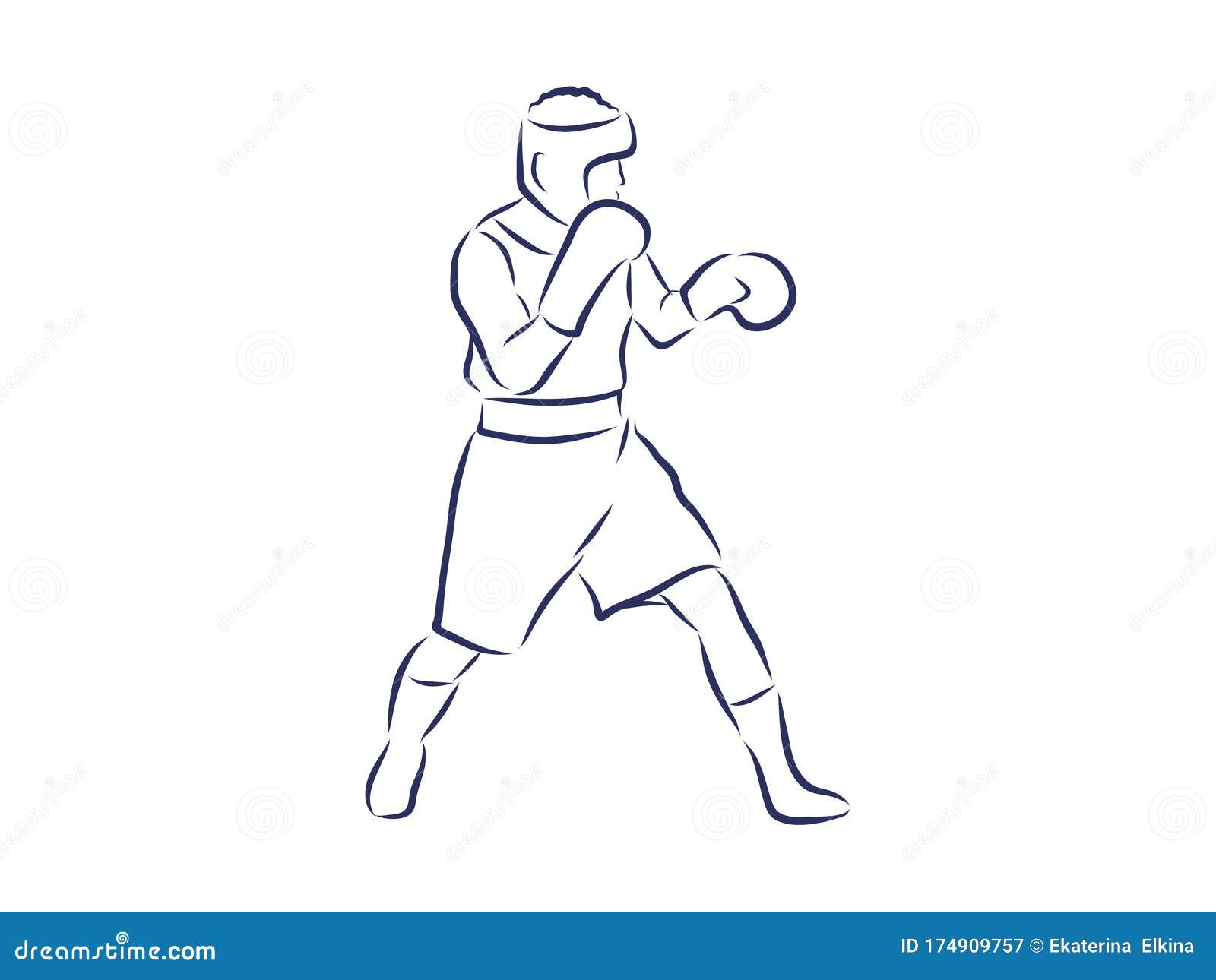 Line sketch fighting judo Royalty Free Vector Image