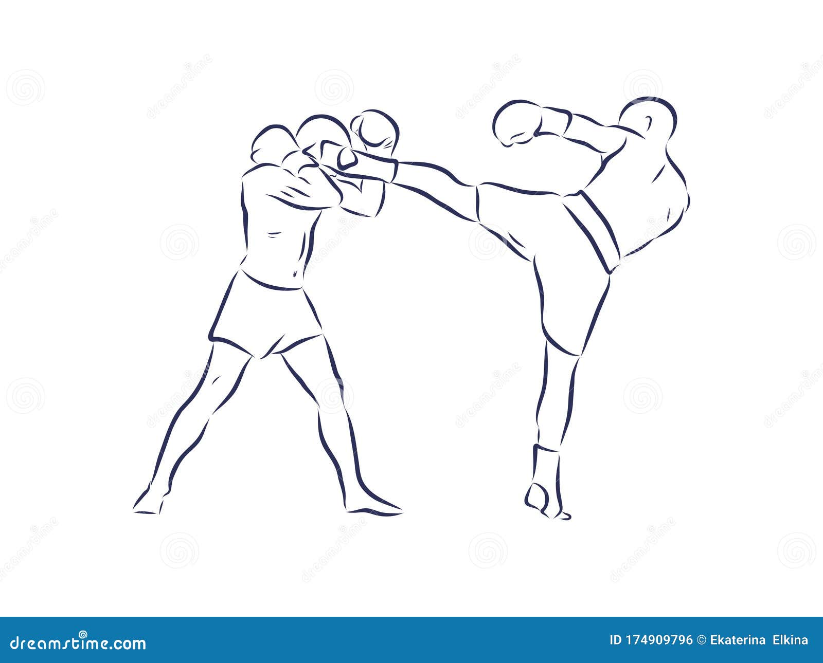 11532 Boxing Sketch Images Stock Photos  Vectors  Shutterstock