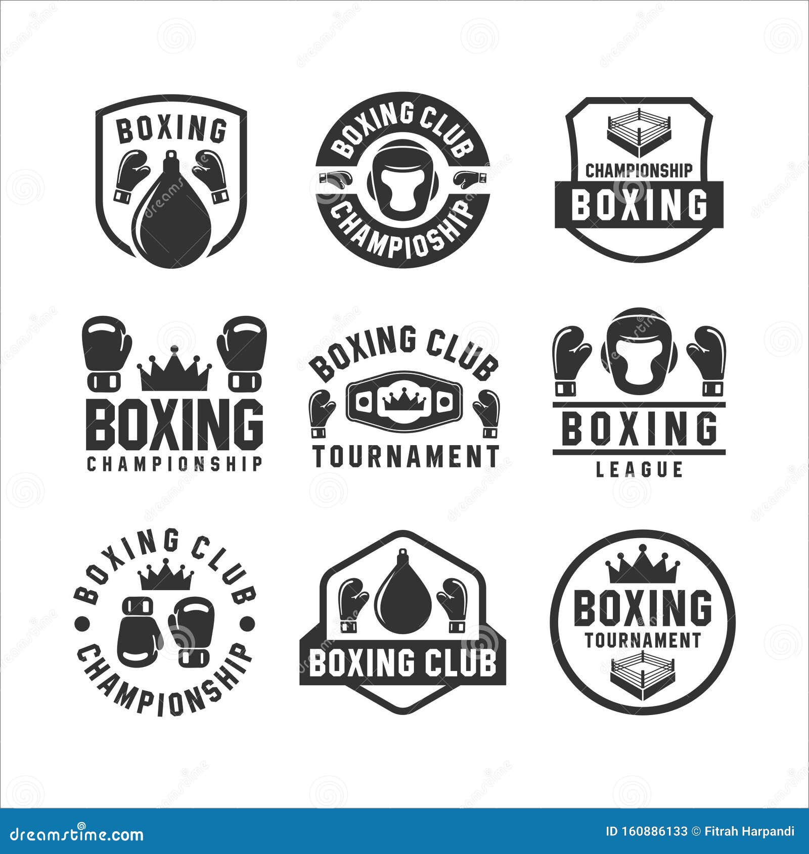 Champions boxing league logo, Logo design contest