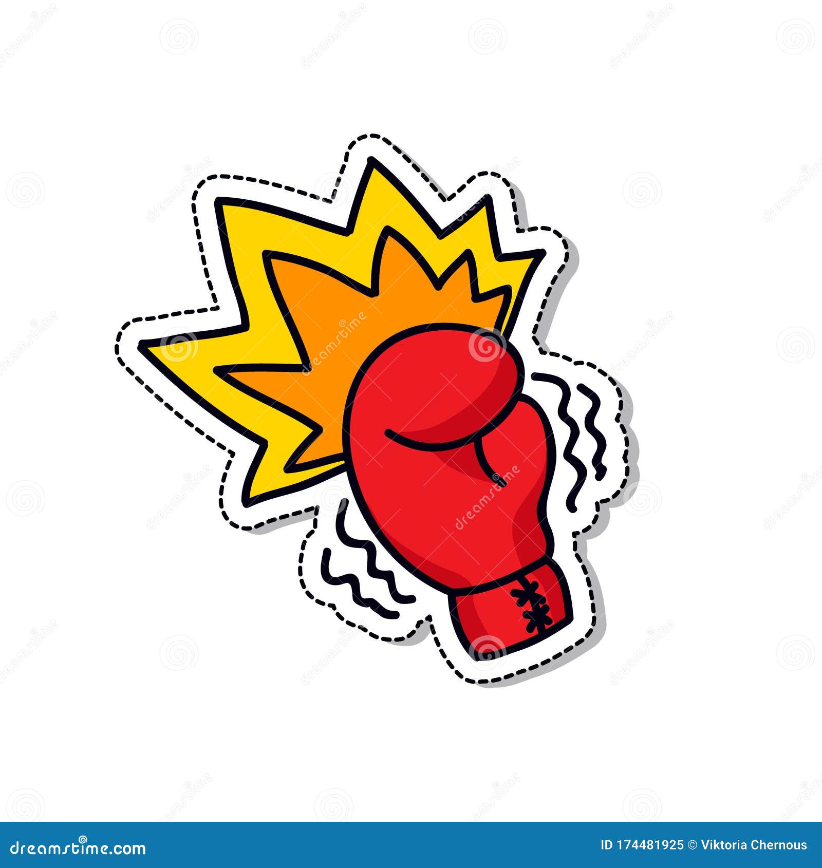 images Doodle Boxing Glove https www dreamstime com boxing glove doodle icon vector illustration color image174481925