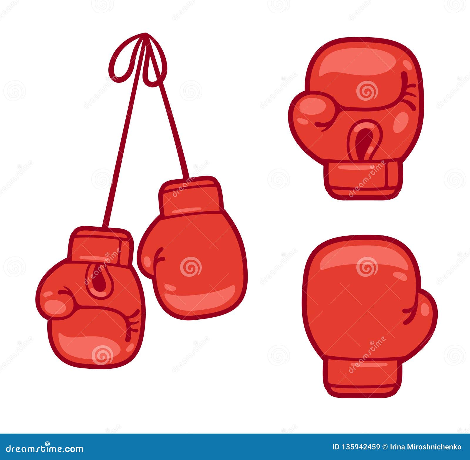 boxing gloves set