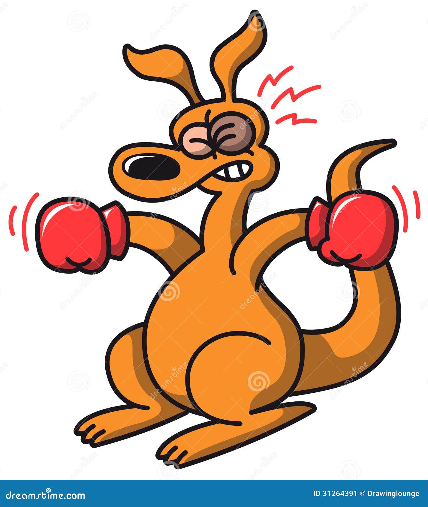 free clipart boxing kangaroo - photo #27