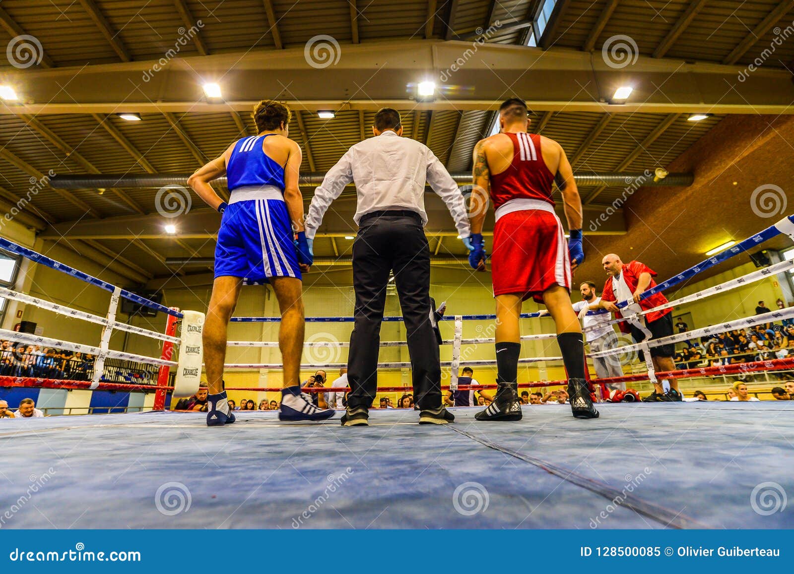 The Boxing Match Vigo Spain Editorial Image Image of muscular
