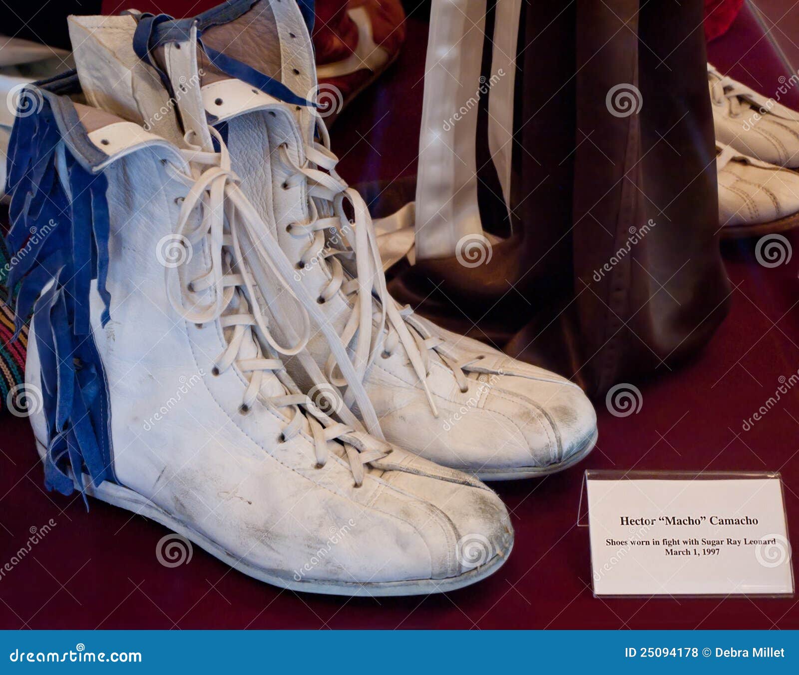 Boxing shoes editorial stock photo. Image of shoe, canastota 25094178