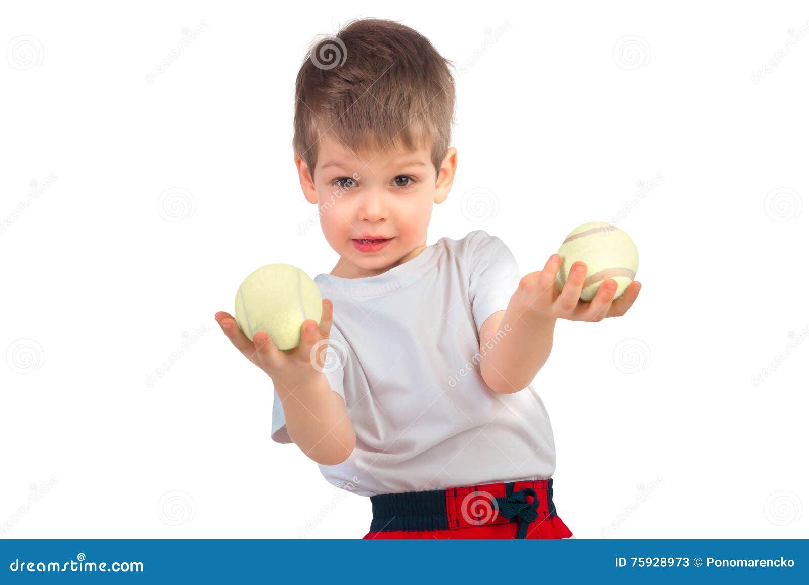 Boy with a ball stock image. Image of sport, youth, playing 75928973