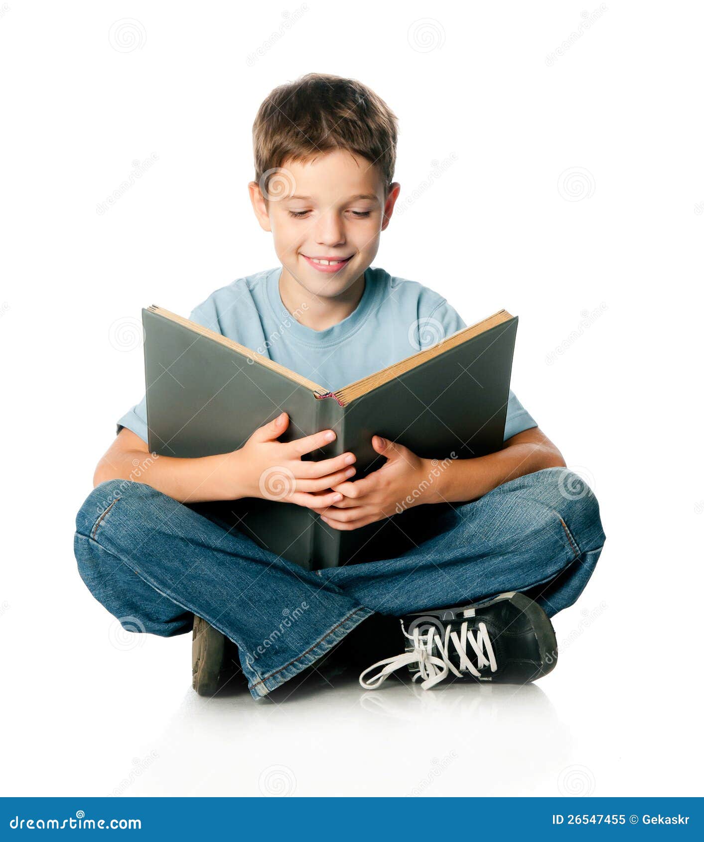 Boy With Book Royalty Free Stock Photo - Image: 26547455