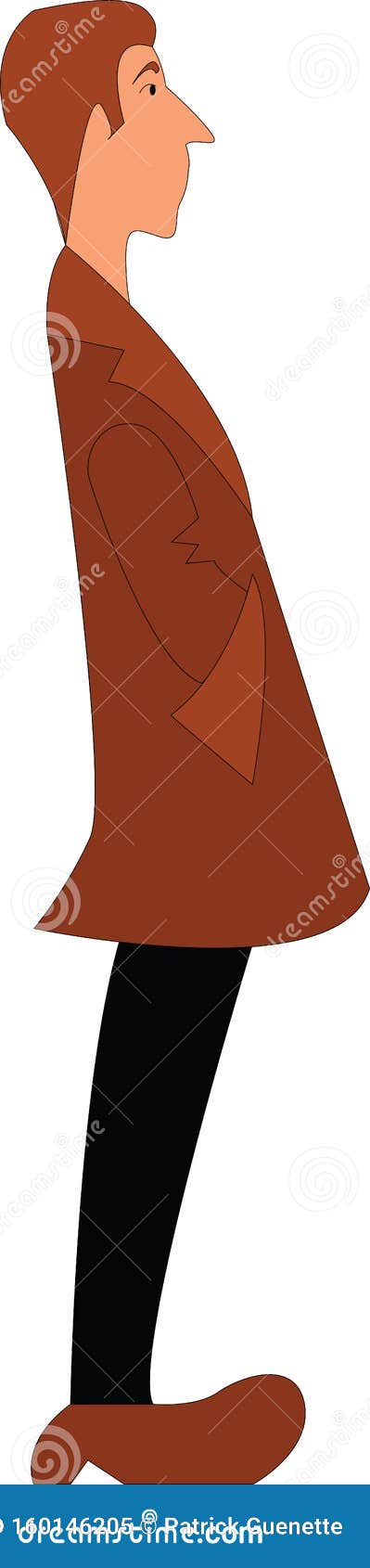 Female Brown Coat Black Pants Hat Stock Photo 1226757166 | Shutterstock