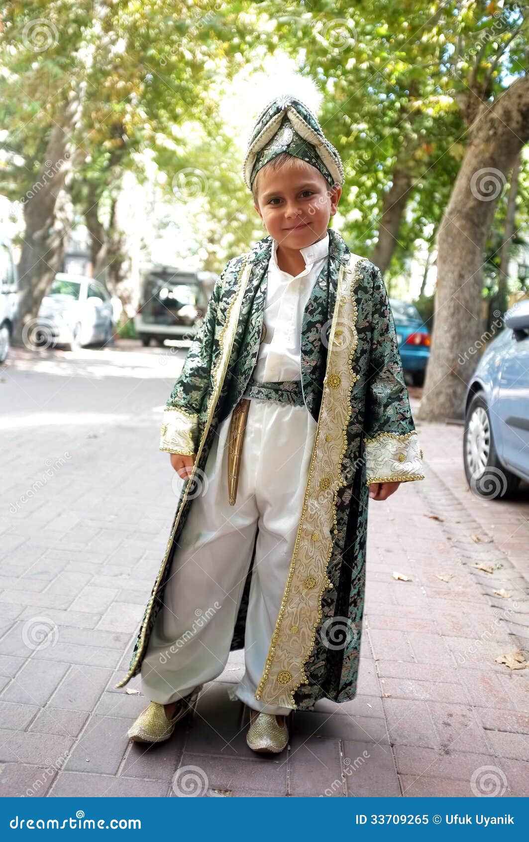 Boy in circumcision dress editorial image. Image of outfit - 33709265