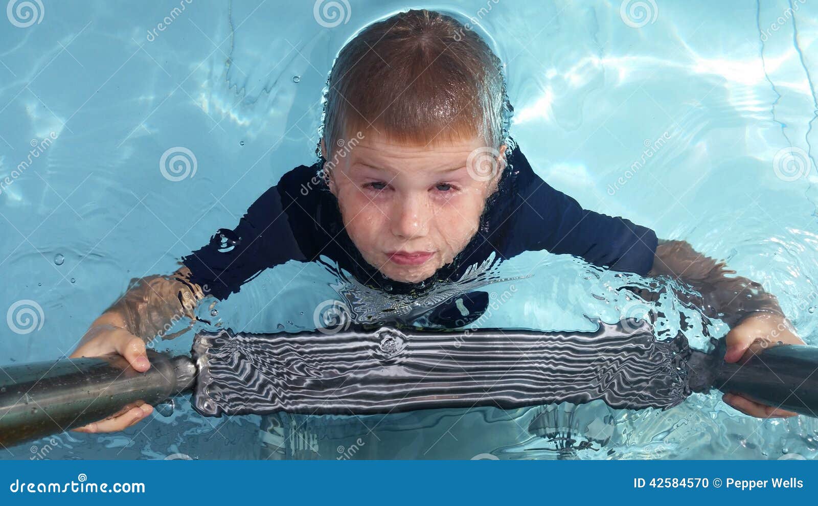 Boy Climbing Up Pool Ladder Editorial Image Image of swimming, pool