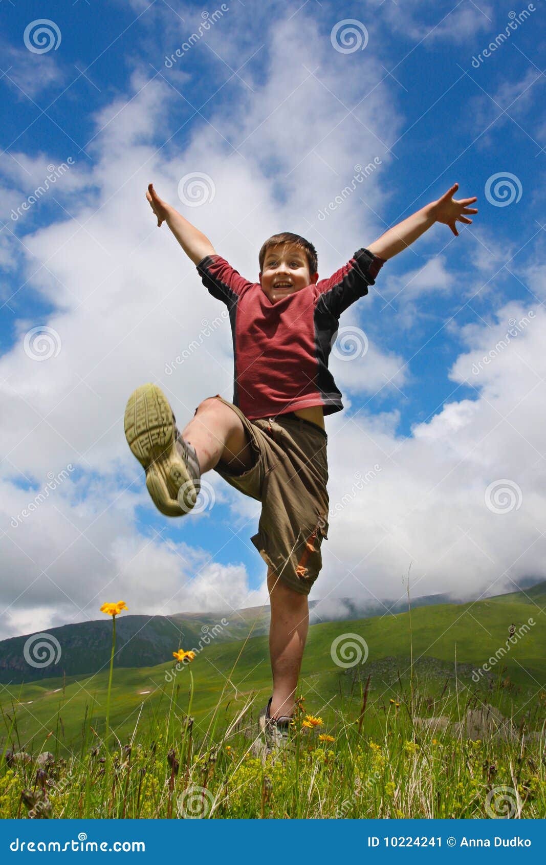 Boy dances stock image. Image of exercise, dance, energy 10224241