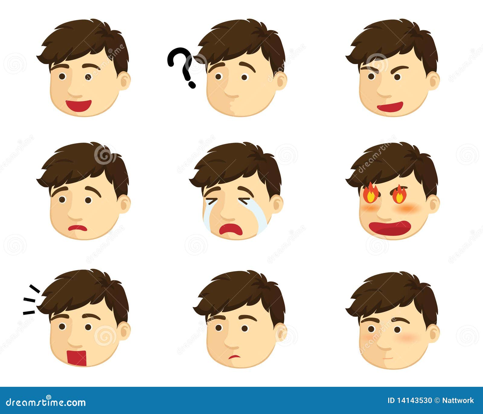 clipart of different emotions - photo #14