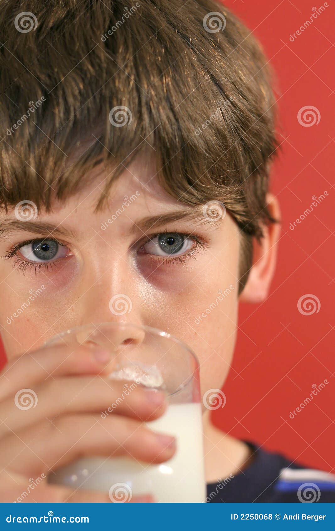 Boy drinking milk stock photo. Image of milk, eating, enjoyment 2250068