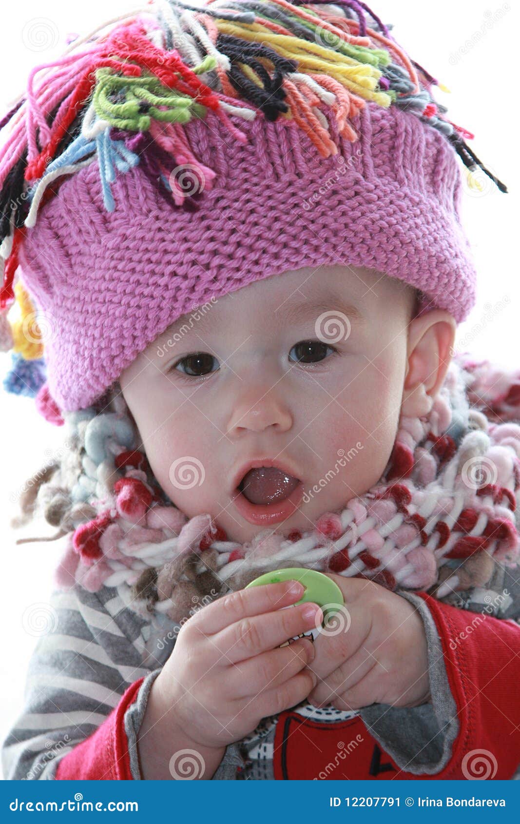Boy with dummy stock image. Image of baby, babe, person 12207791