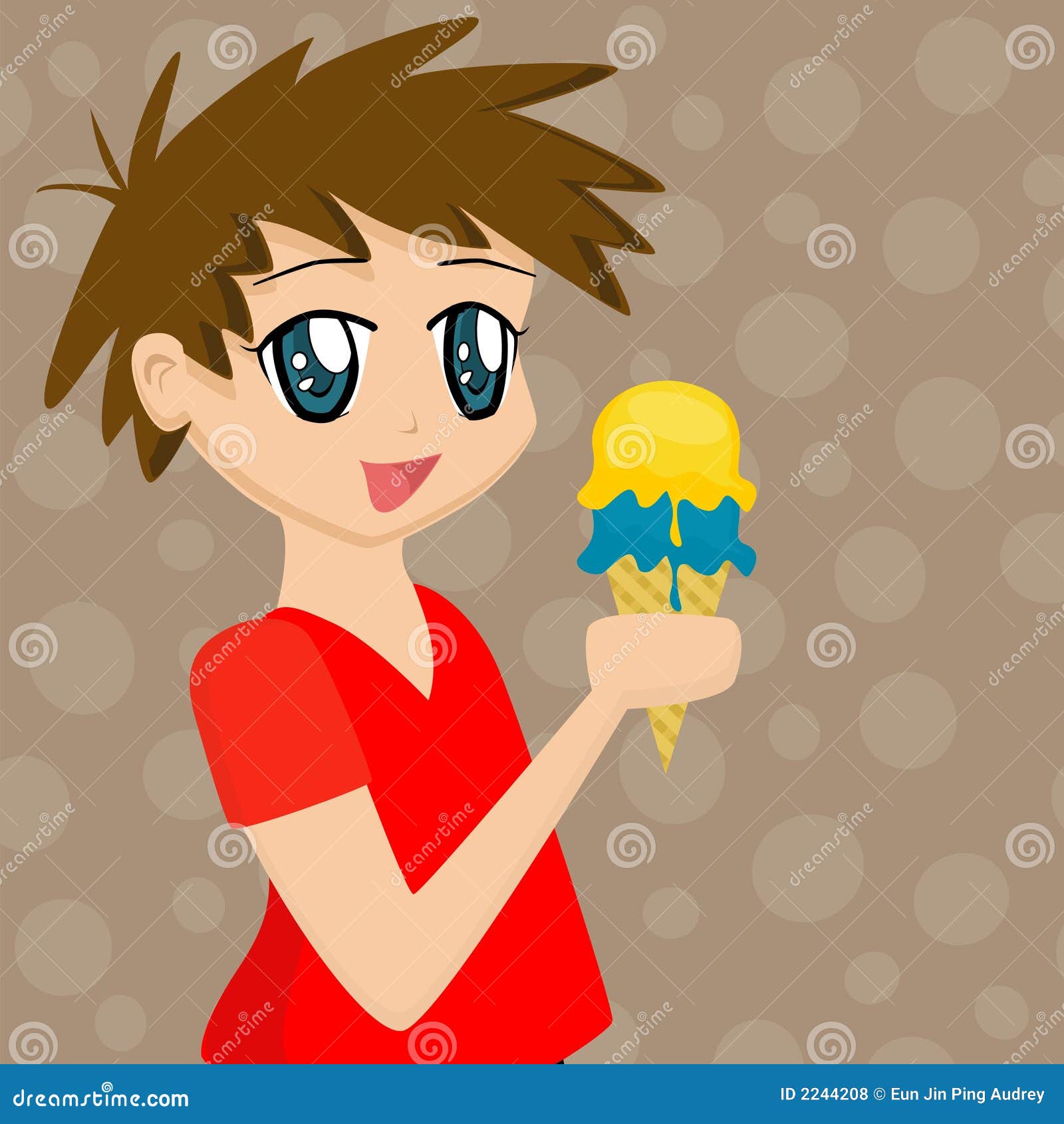 Tags Anime Eating Ice Cream 07 Ghost Teito Klein Burupya