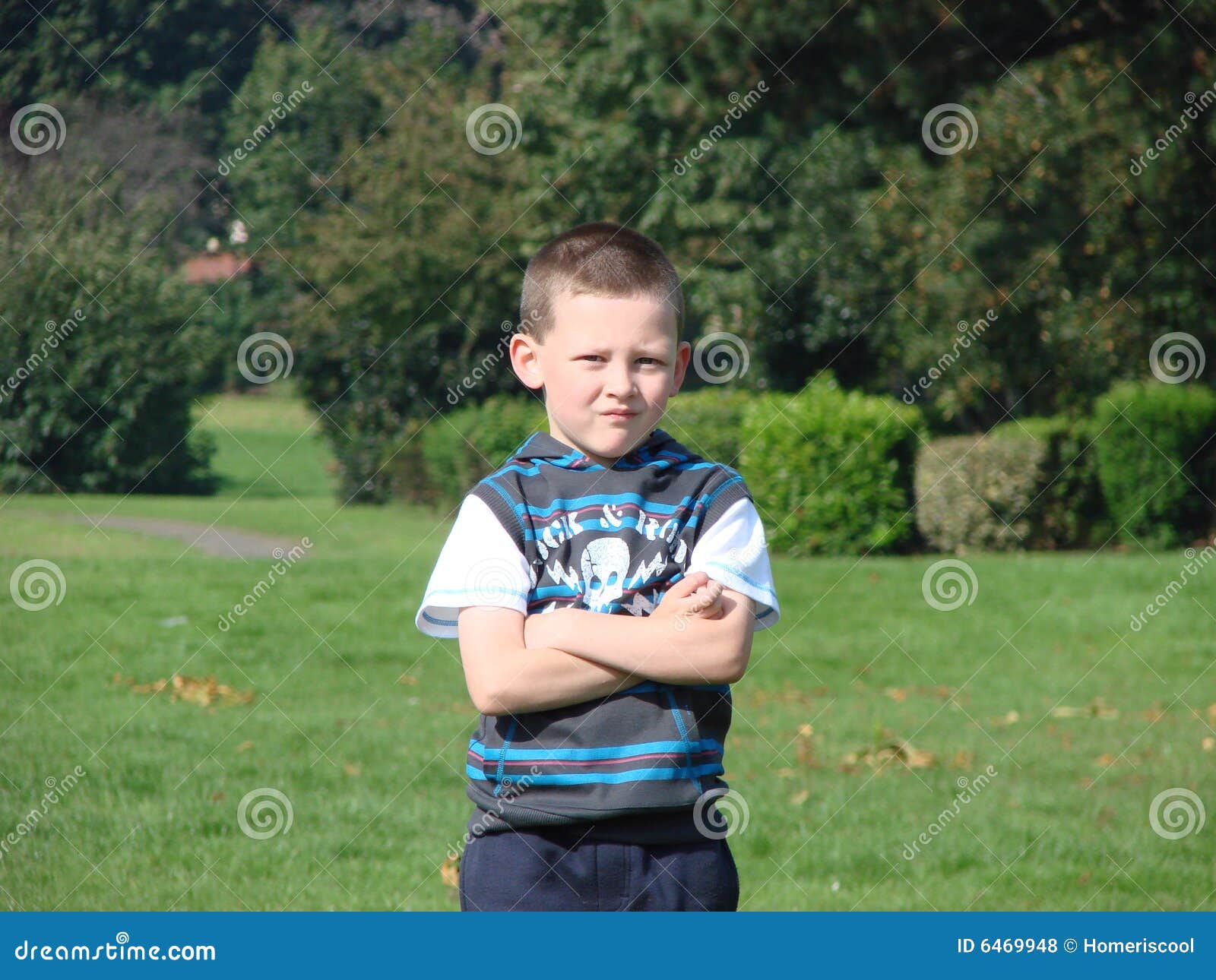 Boy with football attitude stock photo. Image of football 6469948