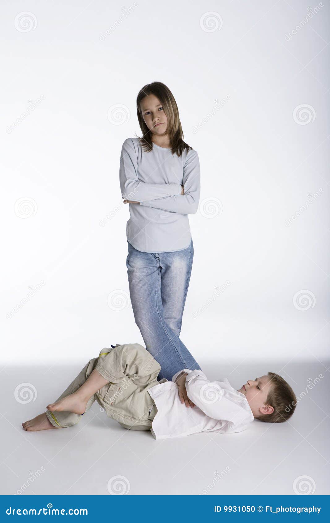 boy and girl angry after a dispute
