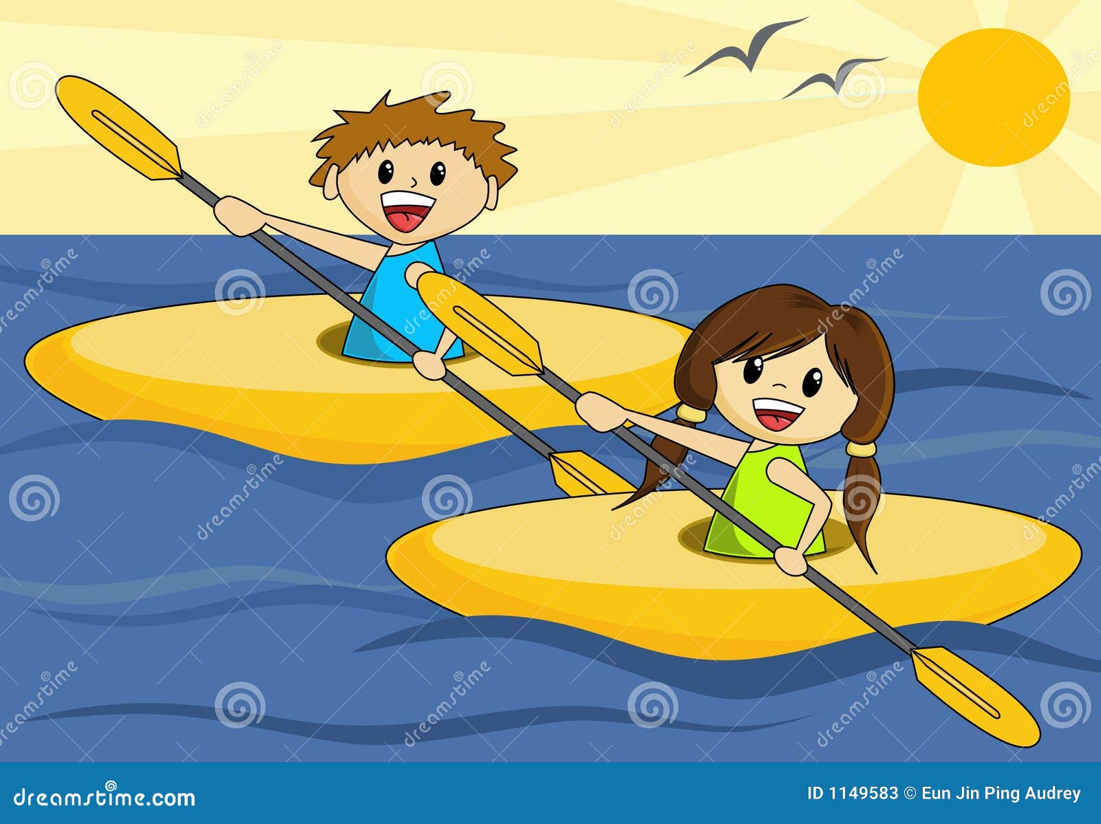 animated kayak clipart - photo #21