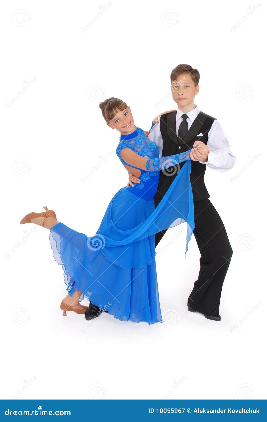 Boy And Girl Dancing Ballroom Dance Royalty Free Stock Photography Image 10055967