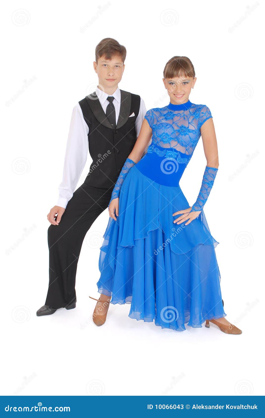 Boy And Girl Dancing Ballroom Dance Stock Image Image of girl, dress