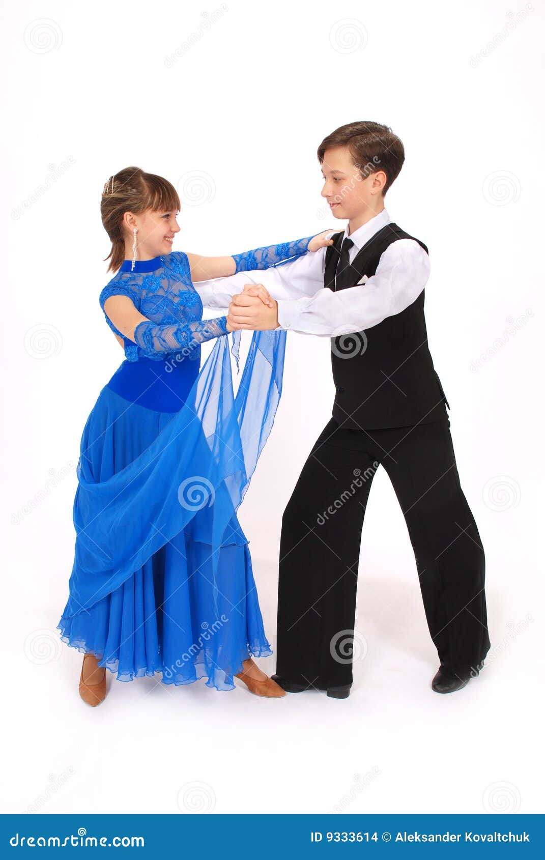 Boy and Girl Dancing Ballroom Dance Stock Photo Image of samba