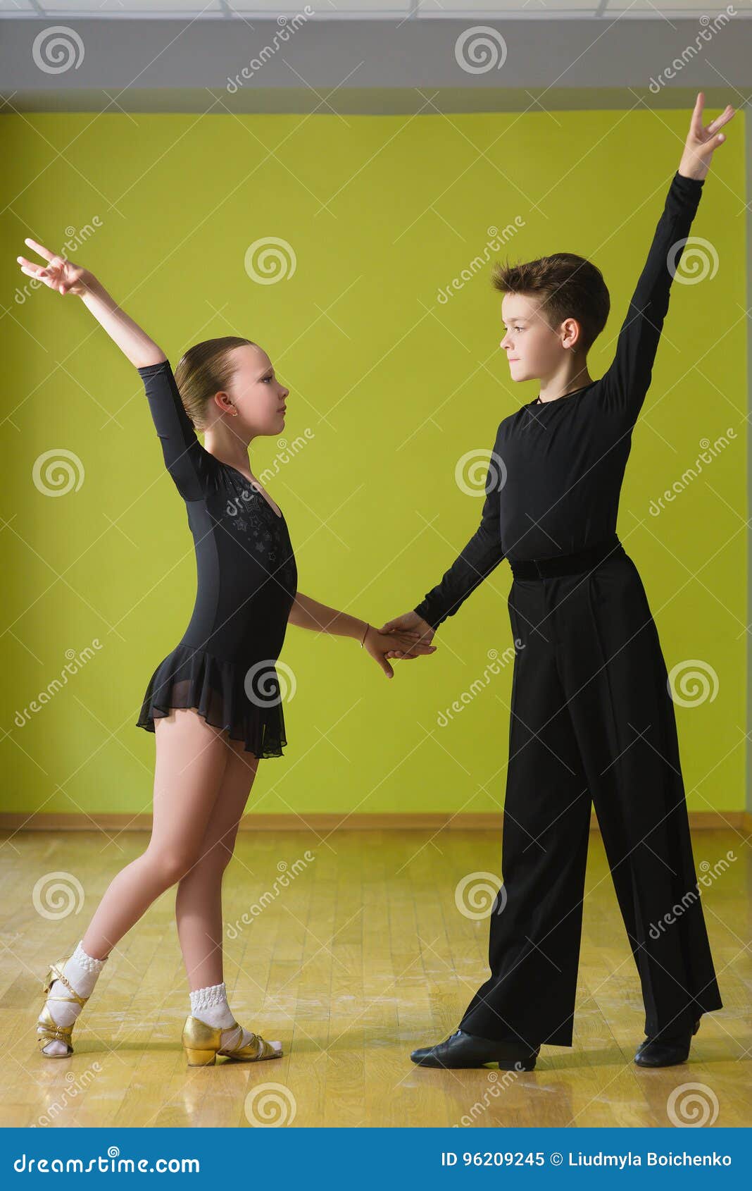 Boy and Girl Dancing Ballroom Dance Stock Image Image of caucasian, dance 96209245