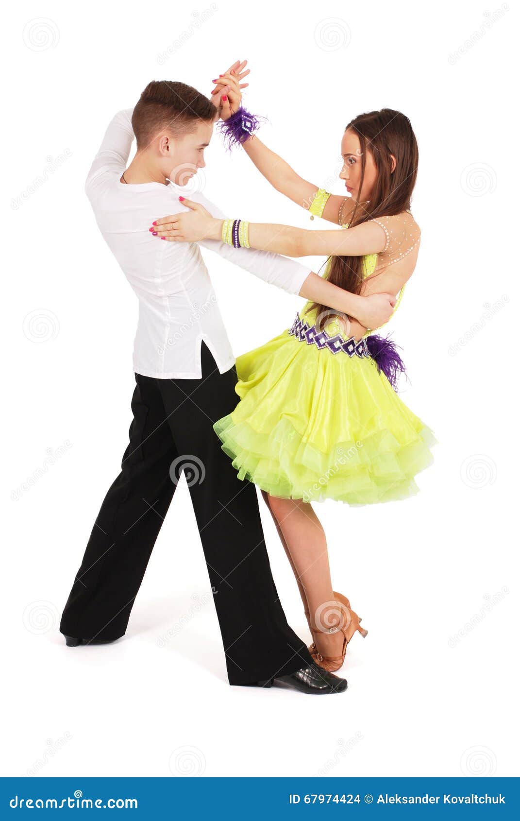 Boy and Girl Dancing Ballroom Dance Stock Photo Image of child, dance