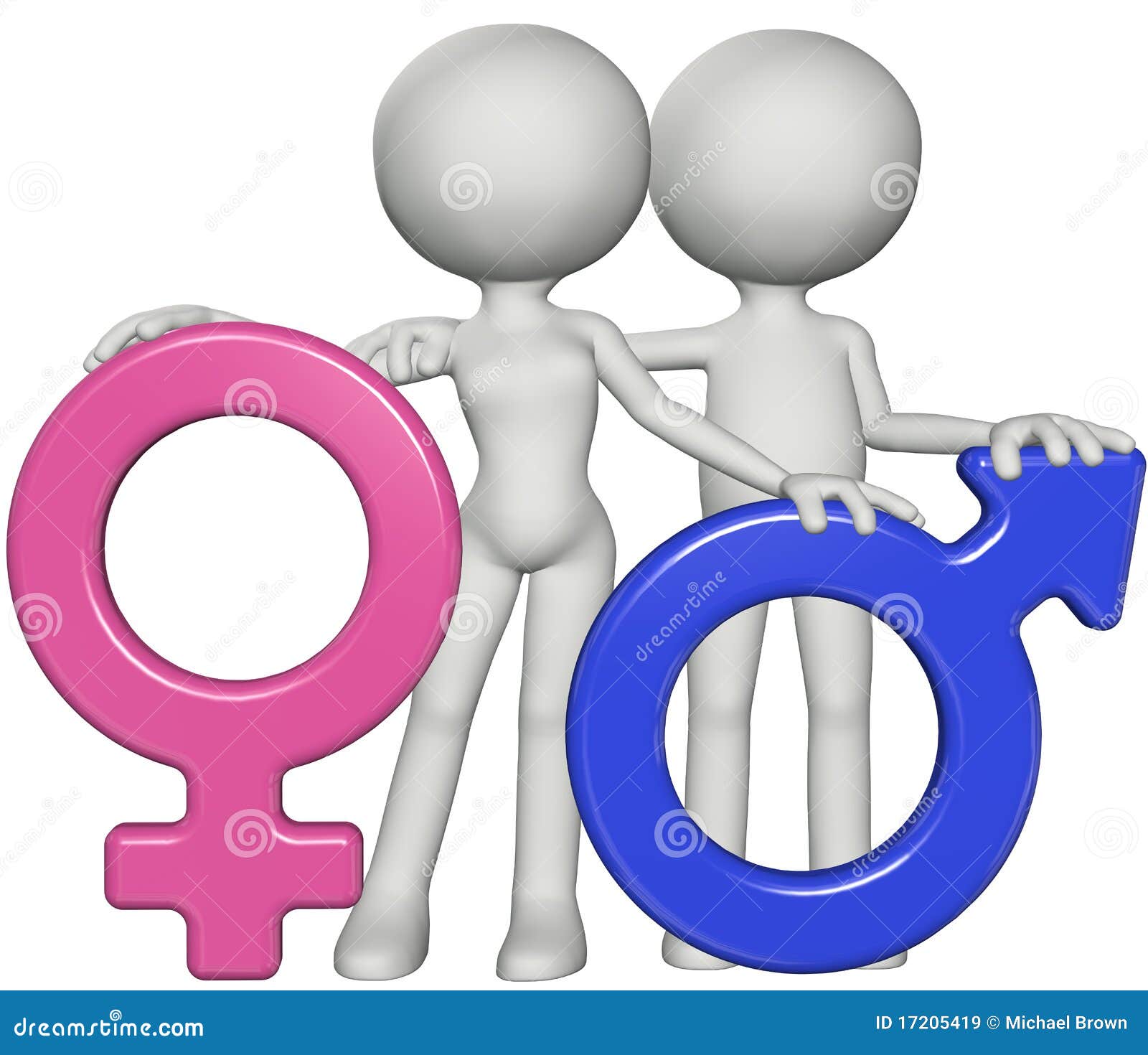 Girlboysex - Boy and Girl Male Female Gender Sex Symbols Stock Illustration -  Illustration of shoulders, couple: 17205419