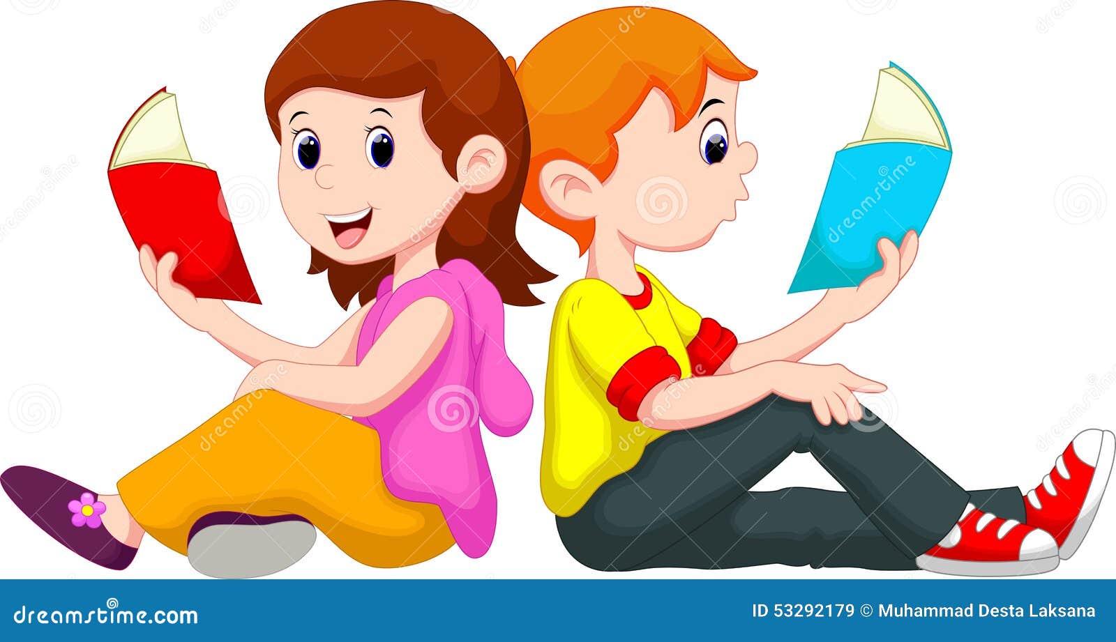 free clipart girl reading - photo #22