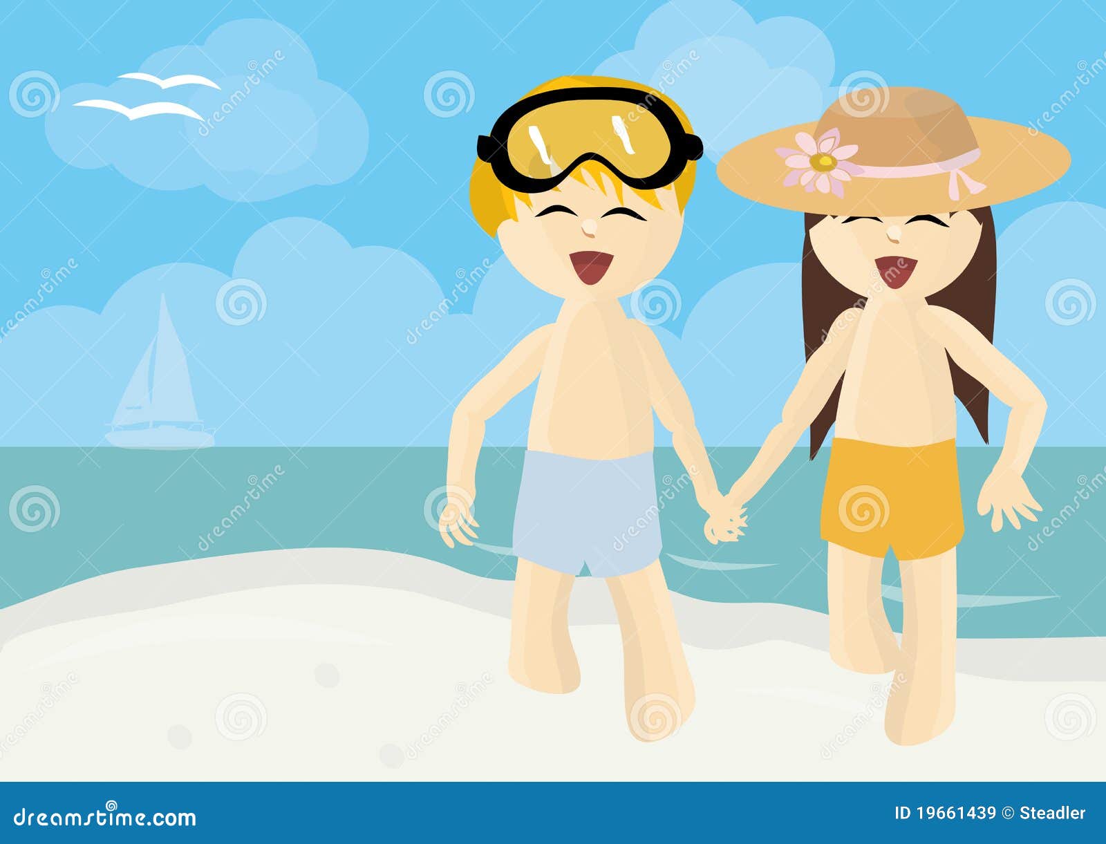 free clipart woman on the beach - photo #33