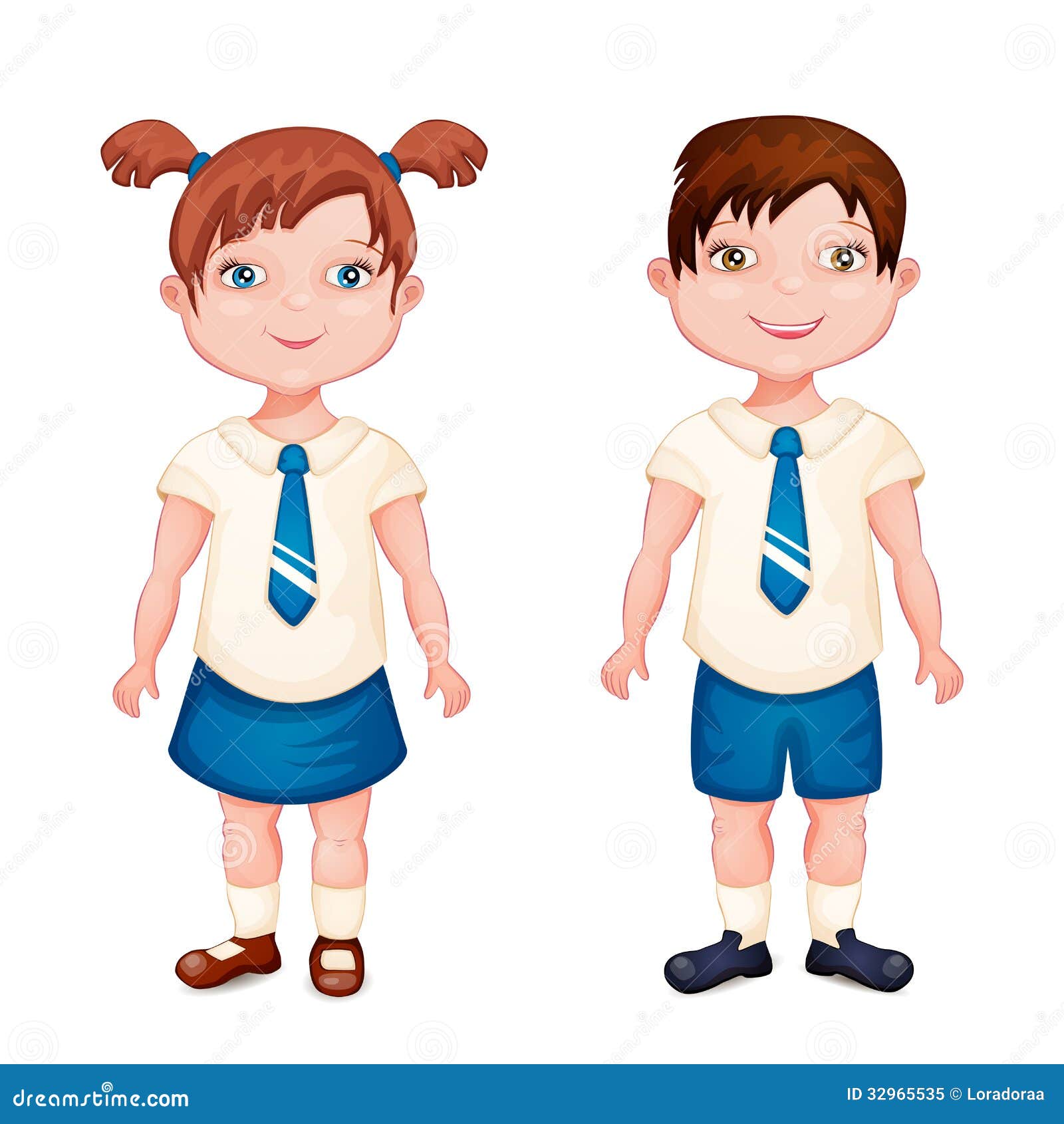Фигура мальчика и девочки