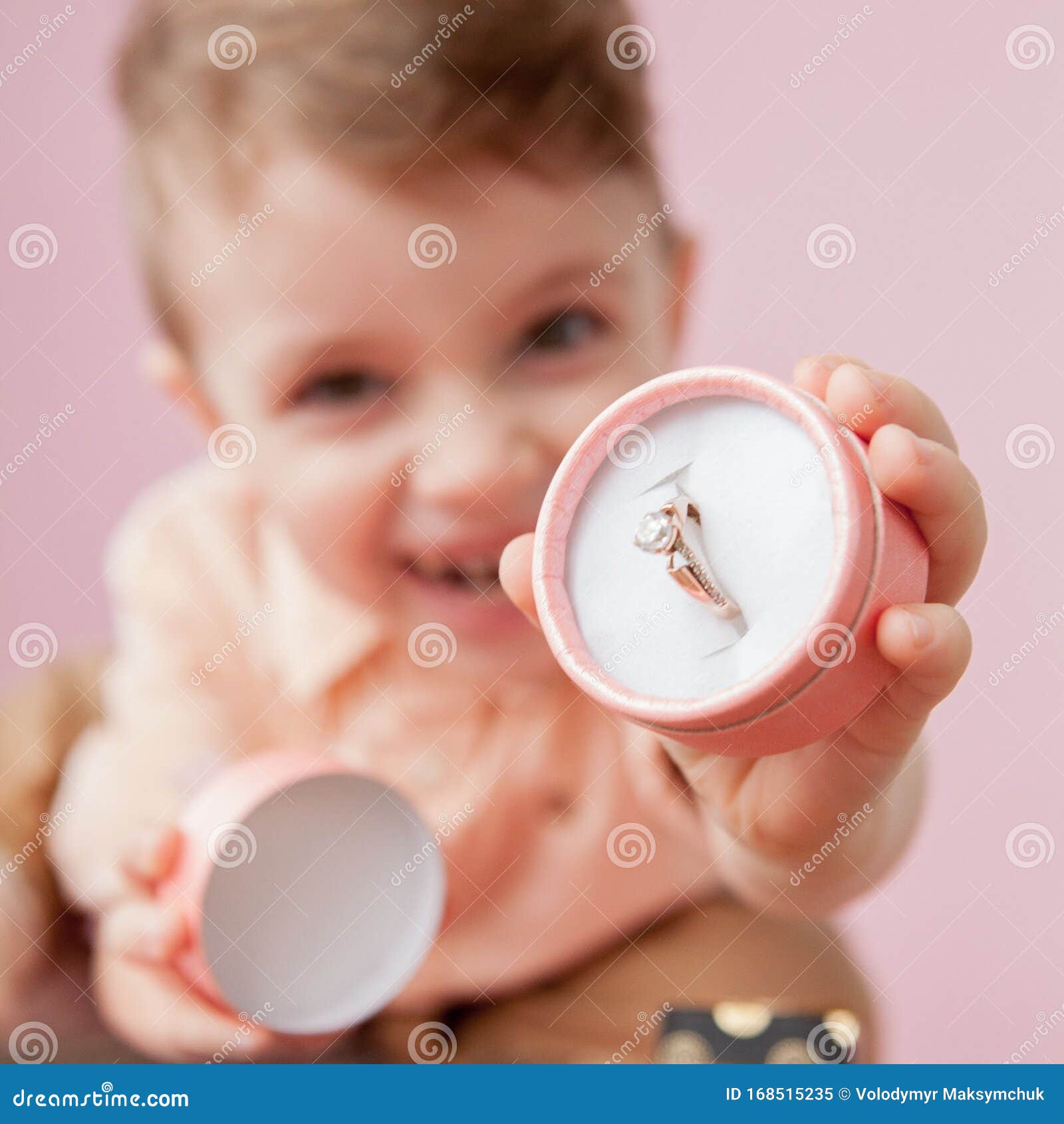 Boy Girl Giving Box Ring Stock Photos Free & RoyaltyFree Stock