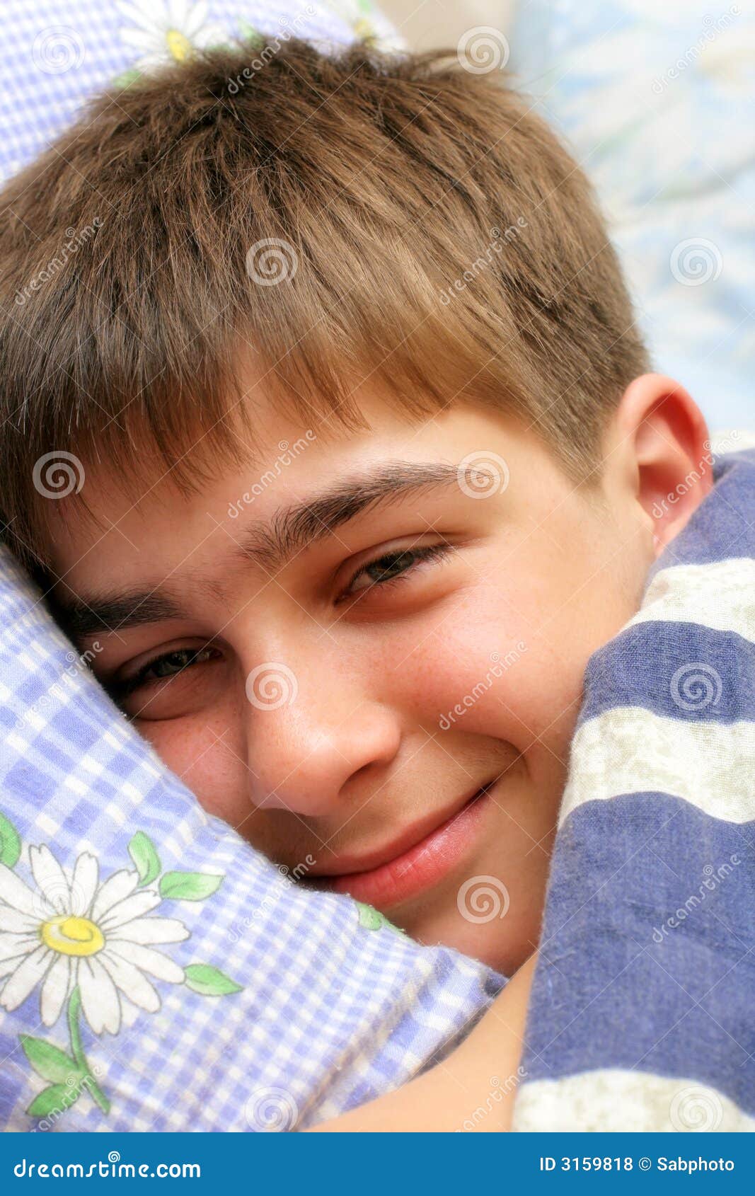 Boy Going To Sleep Stock Photo Image Of Sleep Young 3159818