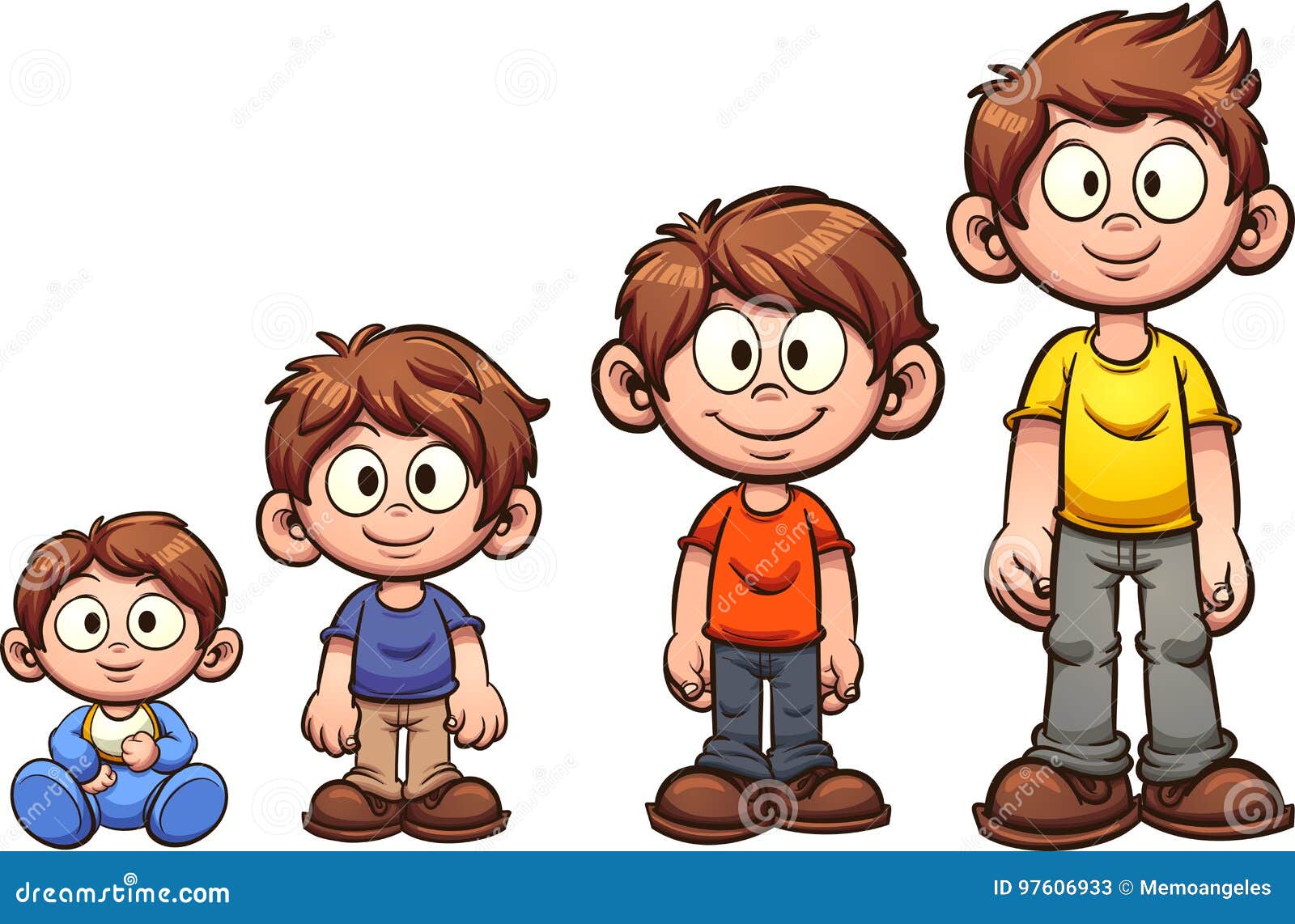 Boy Growing Up Stock Illustrations – 422 Boy Growing Up Stock  Illustrations, Vectors & Clipart - Dreamstime