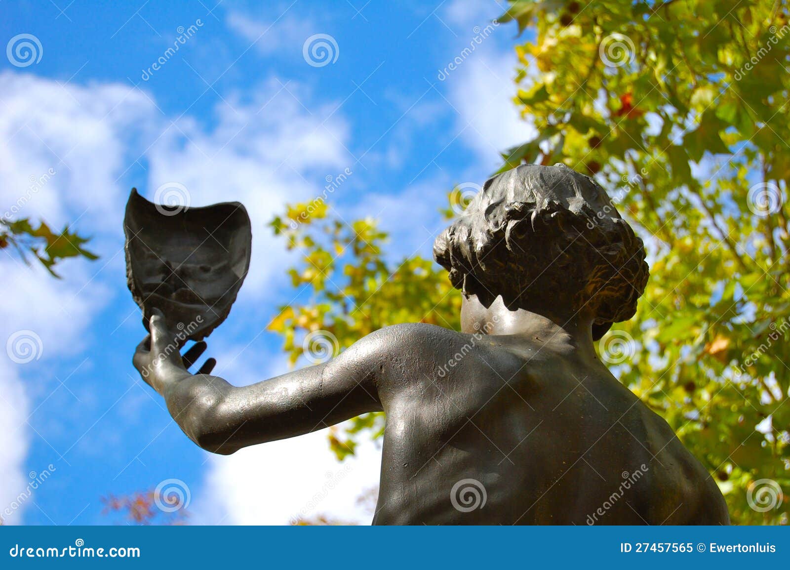 Boy Holding a Mask stock image. Image of tourism, holidays 27457565