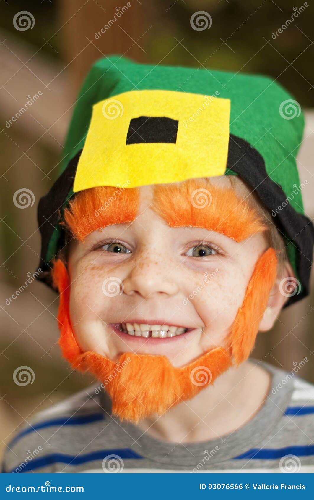 Leprechaun boy stock photo. Image of green, eyebrows 93076566