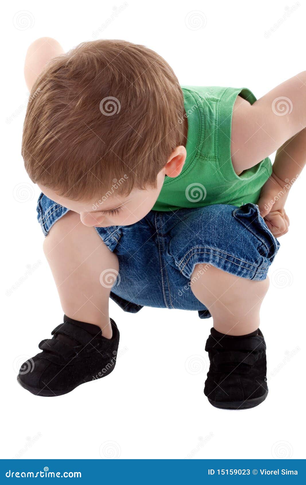 Boy looking for something stock image. Image of contemplate 15159023