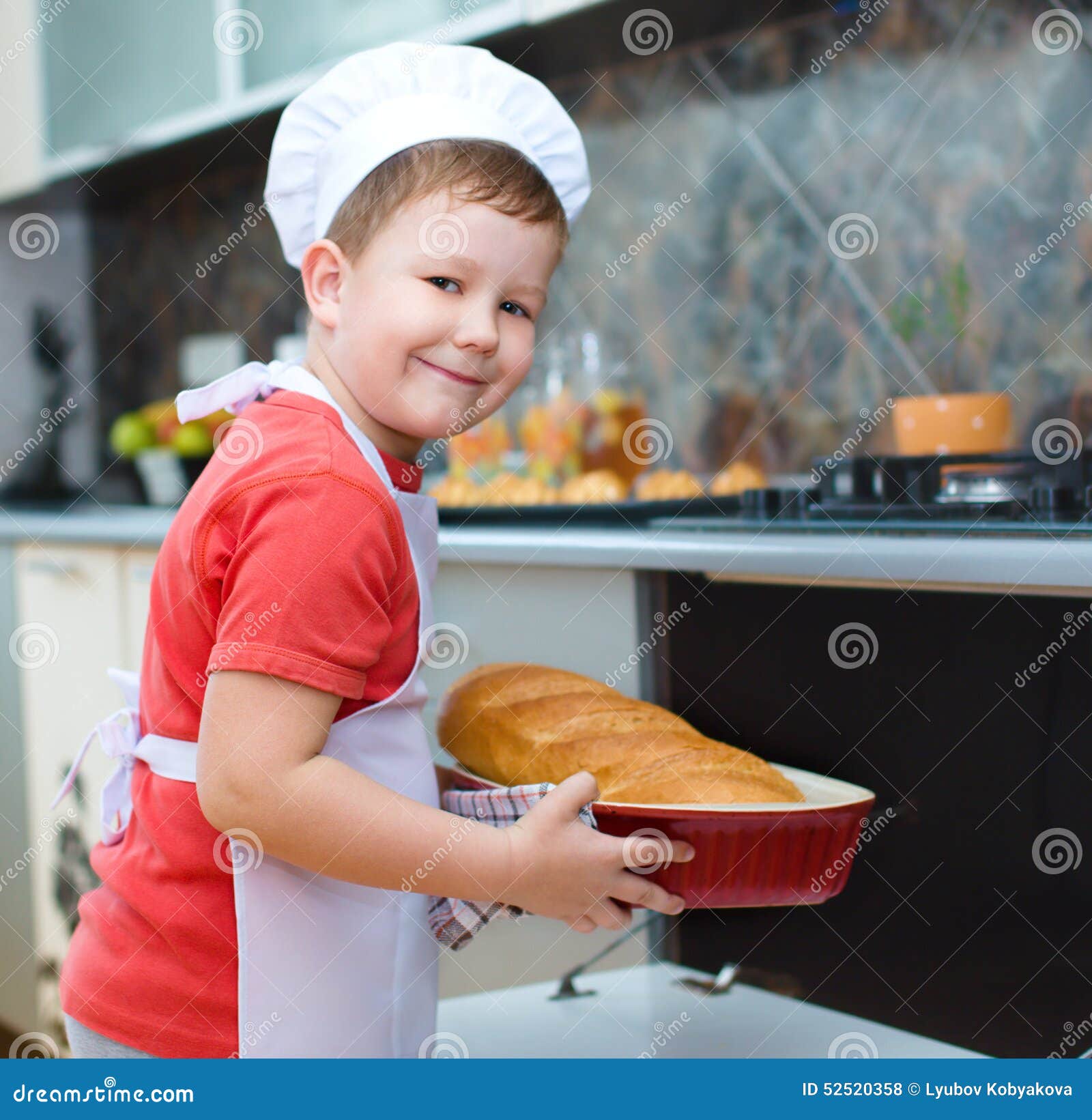 Making Bread Stock Photo 6932904