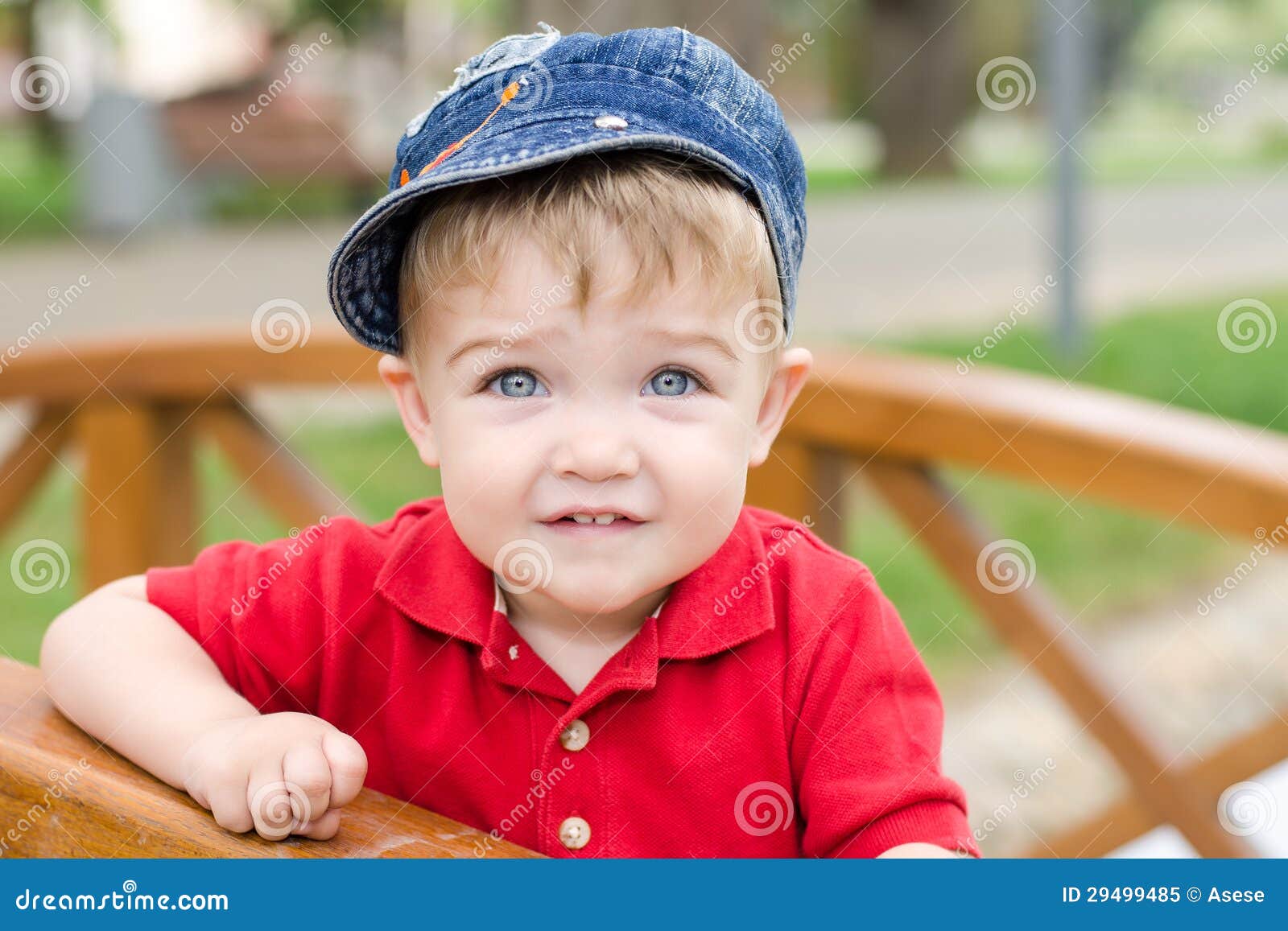 Boy making funny face stock image. Image of cute, outdoor - 29499485