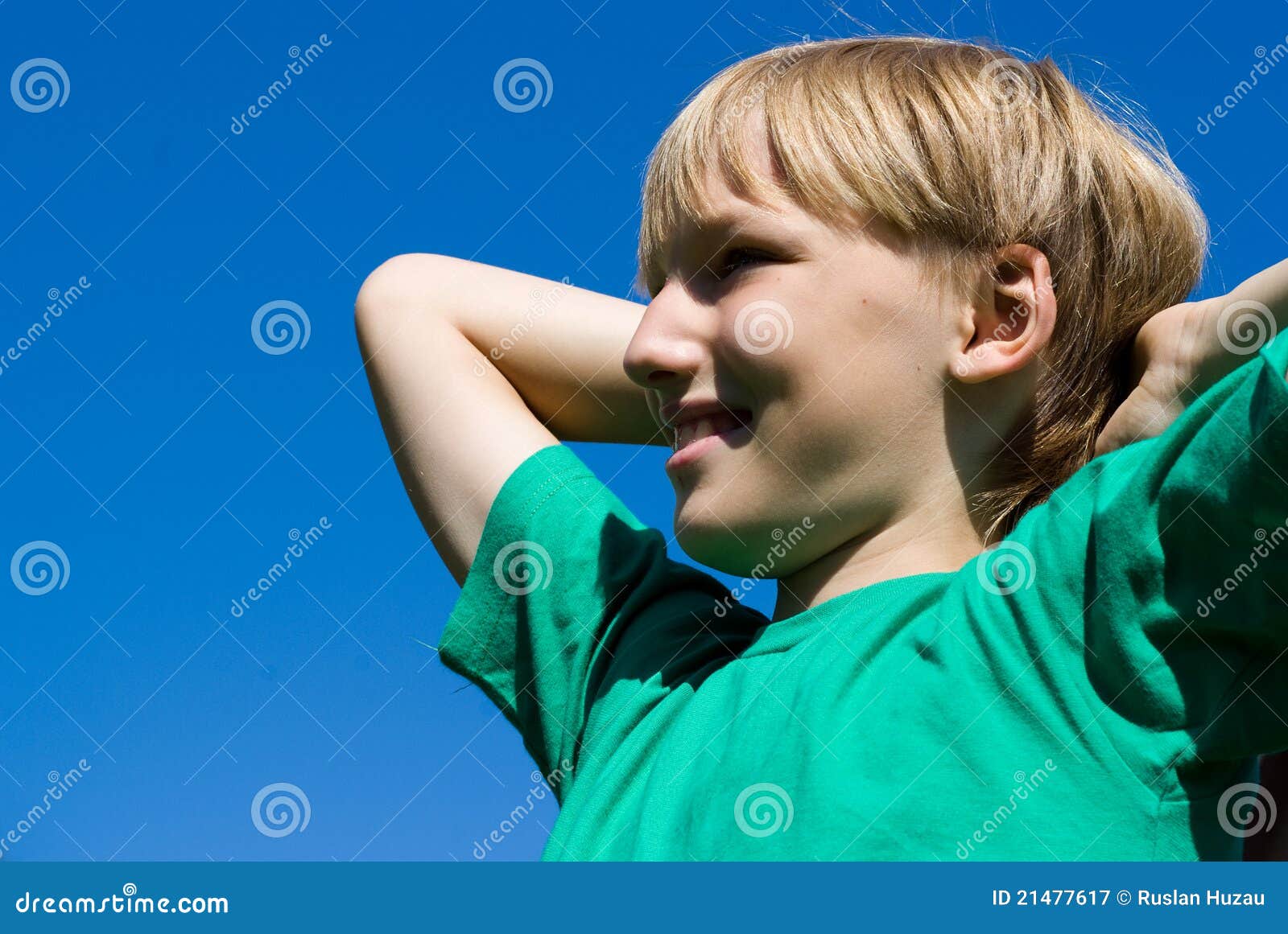 Boy at a nature stock image. Image of smart, activity - 21477617