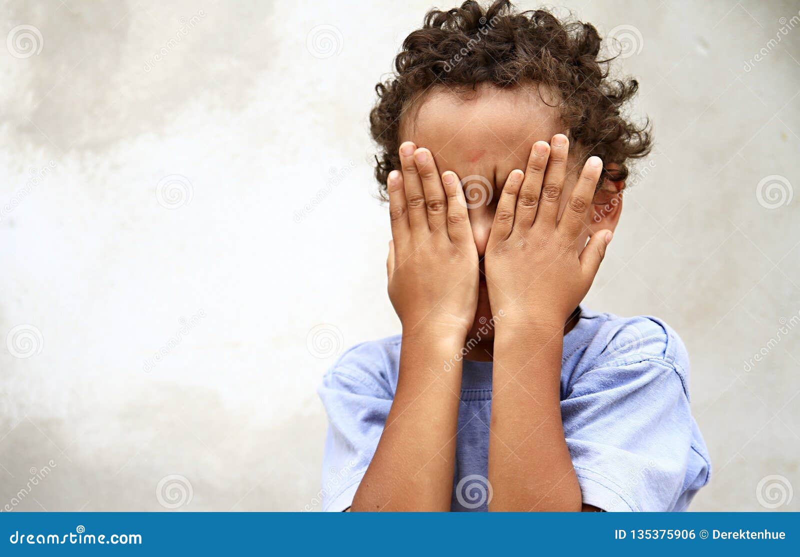 Boy in poverty stock photo. Image of innocent, headache 135375906