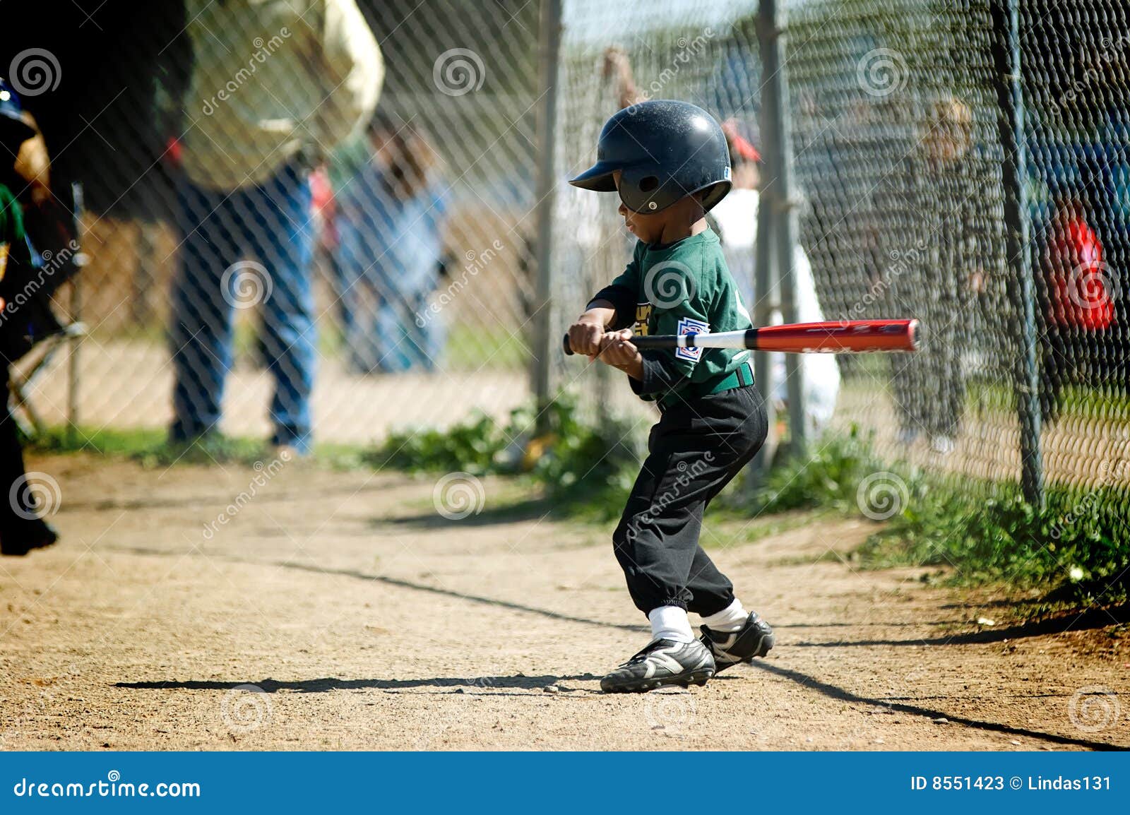 Boy Practicing His Tball Swing Stock Image Image of athlete, contest