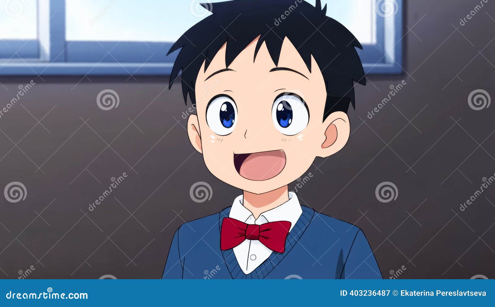 Boy with a Red Bow Tie and Blue Shirt Stock Image - Image of white, male:  403236487, image size:1600x994