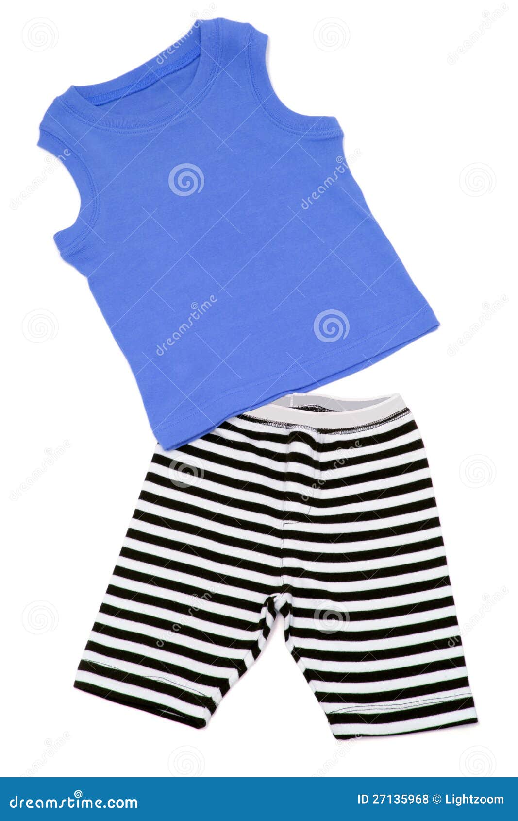 Boy s Shorts and Singlet stock photo. Image of textile - 27135968