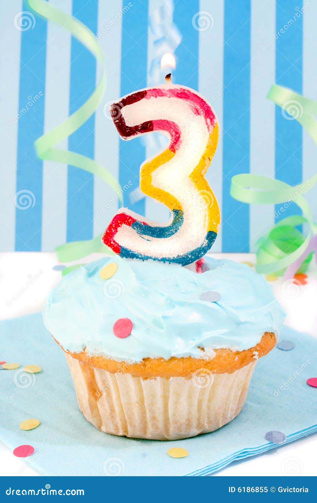 Boy s third birthday stock image. Image of delicious, decorations - 6186855