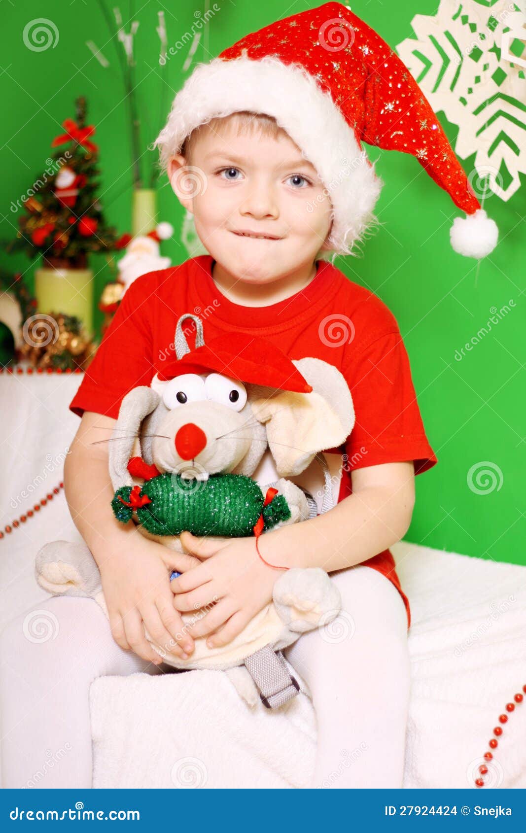 Boy Santa Claus stock photo. Image of white, beautiful 27924424