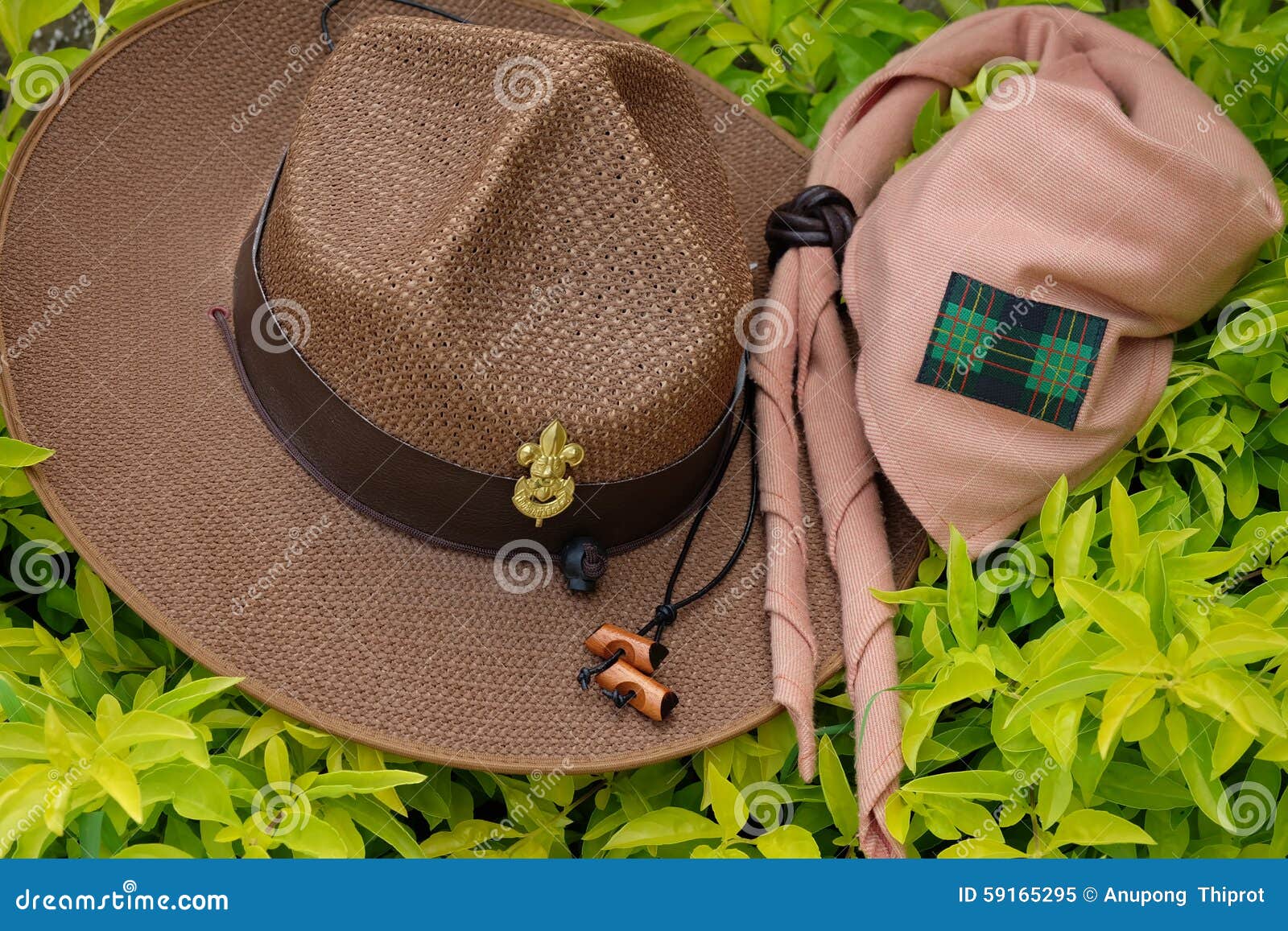 Boy scout equipment stock image. Image of symbol, woodbadge - 59165295