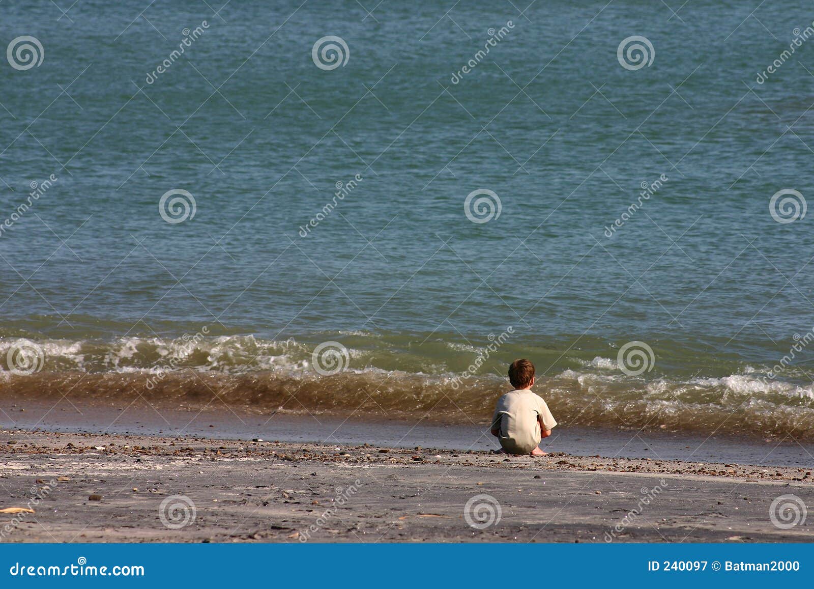 the boy and the sea.