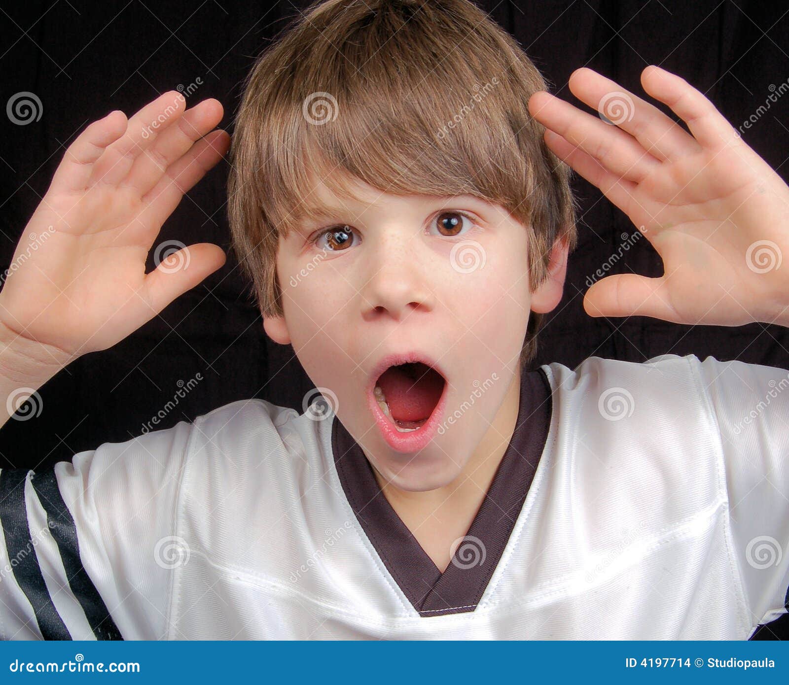 Boy In Shock Picture. Image 4197714